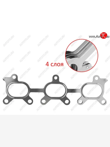 Прокладка выпускного коллектора SUZUKI ESCUDOGRAND VITARAXL-7 01-05 V= 2.7 STONE JB-A2032-F