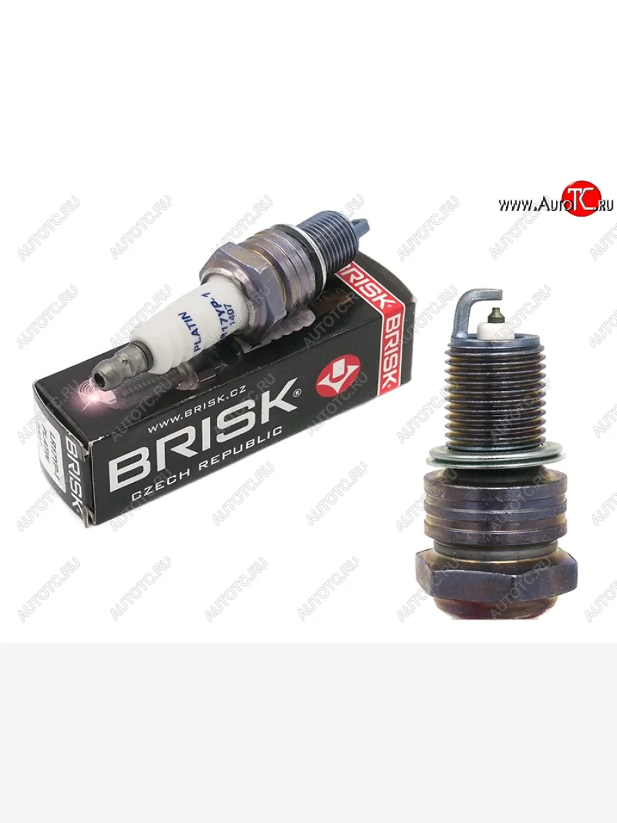 Свеча зажигания TOYOTA LITEACEDYNA 88- 2Y3Y4Y1RZ5MGEU4KE BRISK LR17YP-1  в Воронеже Воронежской области