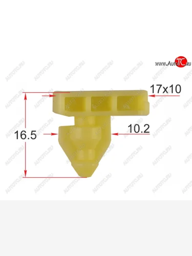 Клипса под винт NISSAN (1 шт.) SAT ST-KJ-2430