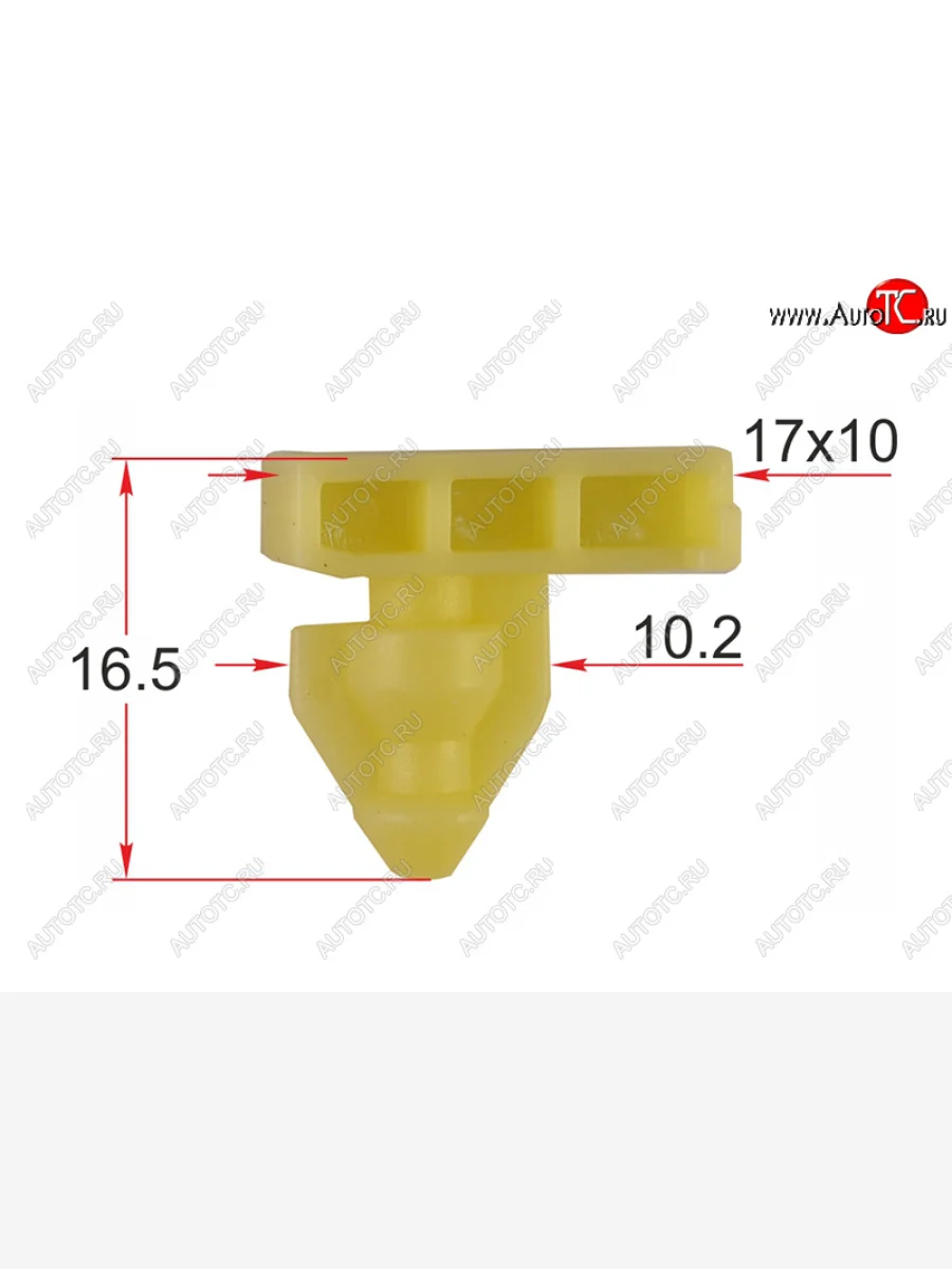 Клипса под винт NISSAN (1 шт.) SAT ST-KJ-2430  в Самаре Самарской области