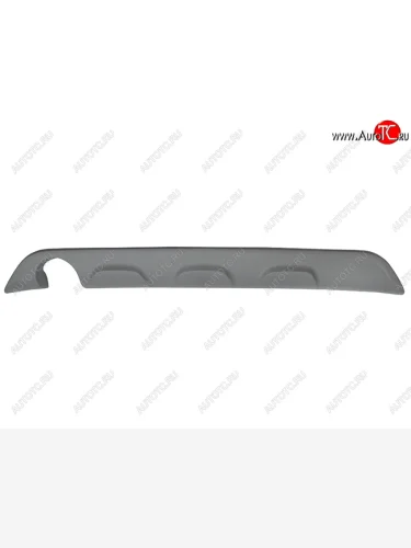 Спойлер бампера Renault Kaptur 16-20 (Сзади Под одну трубу) SAT ST-RN16-087S-0