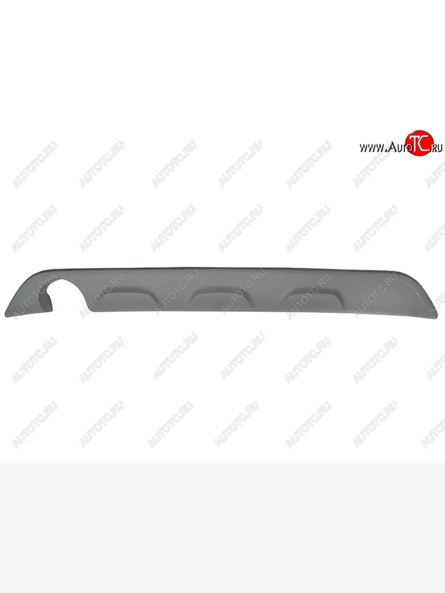 Спойлер бампера Renault Kaptur 16-20 (Сзади Под одну трубу) SAT ST-RN16-087S-0  в Воронеже Воронежской области