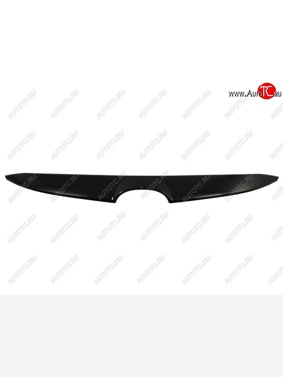 Верхний молдинг решетки SAT Mazda CX-5 KE дорестайлинг (2011-2014) (черный)  в Перми Пермском крае