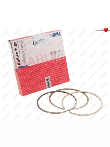Кольца поршневые MERCEDES (OM422441442446447) d=128.00 (на 1 поршень) MAHLE MAHLE 00376n0