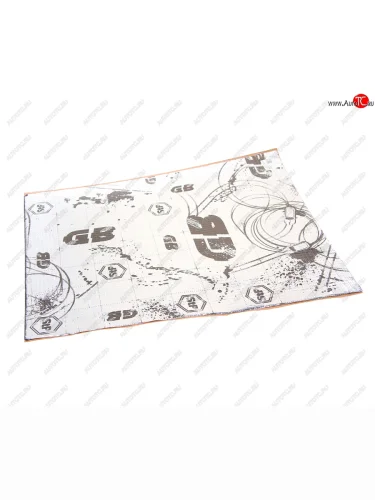 Шумоизоляция, вибропоглощение GB 2 (mini) (0.375х0.47м) толщина 2мм STP STP 00520-15-1110180-02-01