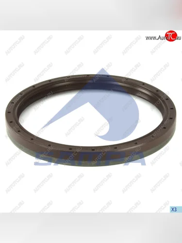 Сальник коленвала КАМАЗ-5490 MAN MERCEDES Actros,Axor задний (120x140x13мм) SAMPA SAMPA 010.216