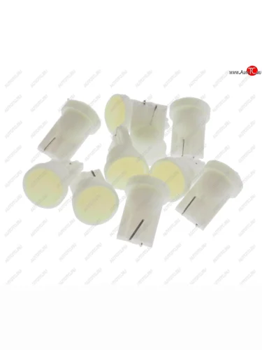 Лампа светодиодная 12V W5W T10 W2.1x9.5d COB 1 SMD CHIPS White MEGA ELECTRIC MEGA ELECTRIC 010514w