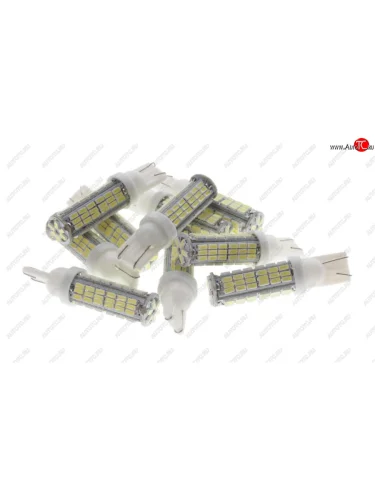 Лампа светодиодная 12V W5W T10 W2.1x9.5d 6000K 78 SMD 3258 White MEGA ELECTRIC MEGA ELECTRIC 010878w