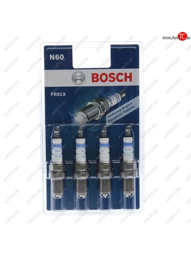 Свеча зажигания FR91X SUPER-4 комплект BOSCH BOSCH 0242222804
