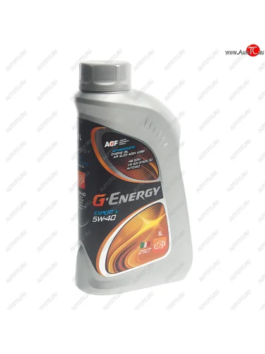 Масло моторное EXPERT L SLA3B4 5W40 псинт.1л G-ENERGY GAZPROMNEFT 0253140260