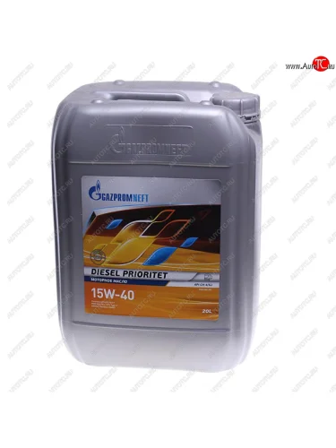 Масло дизельное DIESEL PRIORITET CH-4SJ 15W40 мин.20л18.05кг GAZPROMNEFT GAZPROMNEFT 0253141974