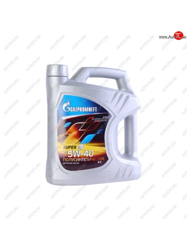 Масло моторное SUPER SGCD 5W40 псинт.4л GAZPROMNEFT GAZPROMNEFT 0253142137