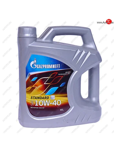 Масло моторное Standart SFCC 10W40 мин.4л GAZPROMNEFT GAZPROMNEFT 0253142161