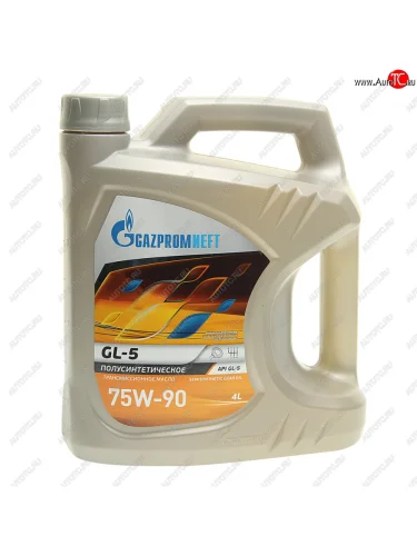 Масло трансмиссионное ТМ5-18 (ТАД-17) GL-5 75W90 псин.4л GAZPROMNEFT GAZPROMNEFT 0253651868
