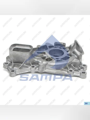 Насос водяной VOLVO FH,FM (дв.D13C) (без муфты,корпус) SAMPA SAMPA 033.451