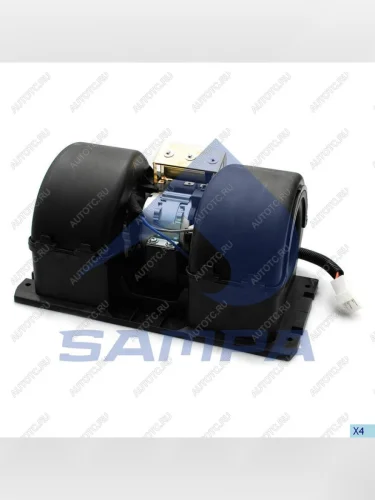 Мотор отопителя VOLVO FH12 (01-) в сборе с корпусом SAMPA SAMPA 034.101