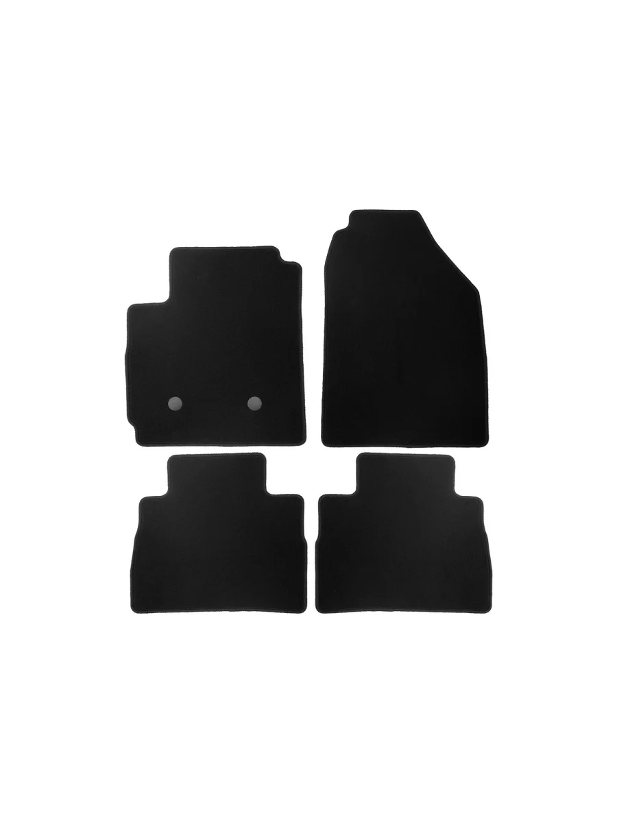 Коврики в салон KLEVER Econom JETOUR X70 Plus, 2023-, 5 мест, 4шт (текстиль)   Джитур Х70 Плюс Klever klever0112700401200k  в Воронеже Воронежской области