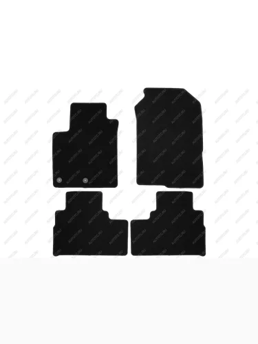 Коврики в салон Klever Econom JETOUR T2 4WD  2023-, 4шт. (текстиль)  Джитур Klever klever0112700601200k