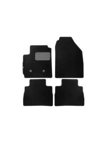 Коврики 3D в салон 5 мест Klever (черные) Jetour X70 Plus (2023-2025)