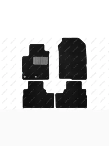 Коврики в салон Klever Premium JETOUR T2 4WD  2023-, 4шт. (текстиль)  Джитур Klever klever0312700622110kh