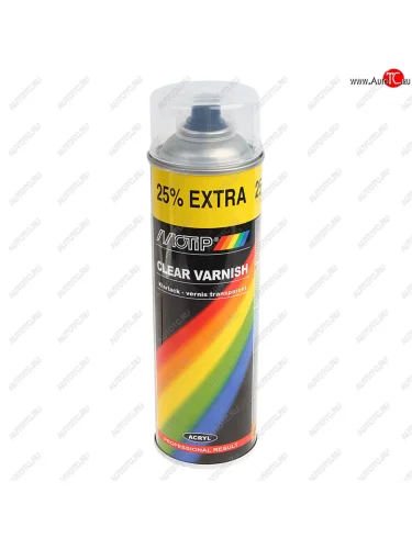 Лак акриловый бесцветный 500мл MOTIP MOTIP 04009ig