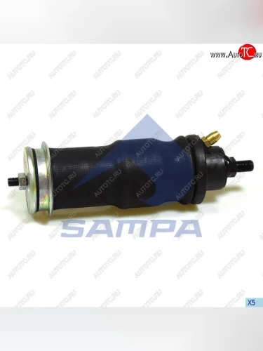 Амортизатор SCANIA 4 series кабины задний с пневмоподушкой 1435856+1476415 SAMPA SAMPA 040.180-01