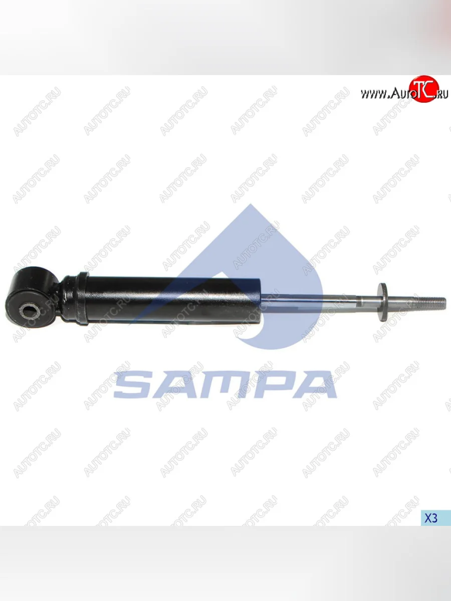 Амортизатор SCANIA 4 series кабины задний (240337 12x88 14x50 IO) SAMPA SAMPA 040.217-01  в Самаре Самарской области