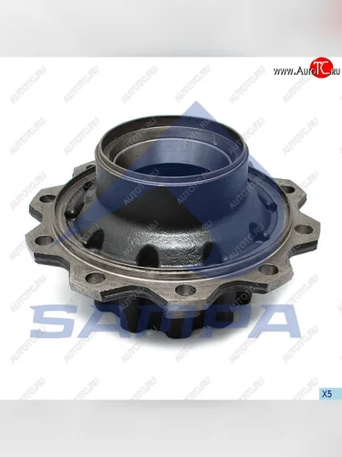 Ступица SCANIA 4,P,G,R series задняя (без подшипника) SAMPA SAMPA 040.489
