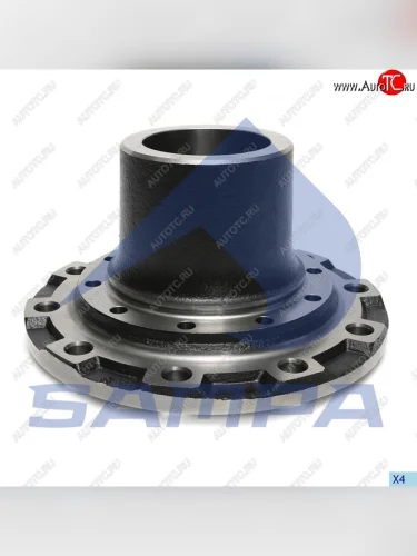 Ступица SCANIA 4 series передняя (без подшипника) SAMPA SAMPA 040.490