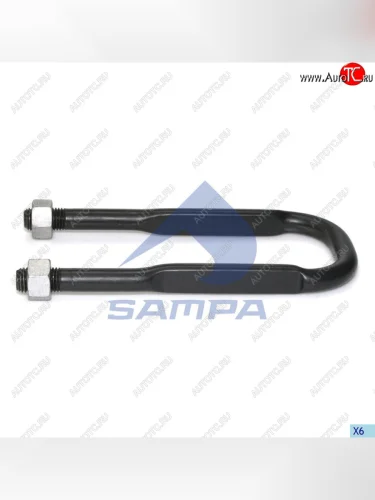 Стремянка SCANIA P340 рессоры задней (с гайками) SAMPA SAMPA 041.135