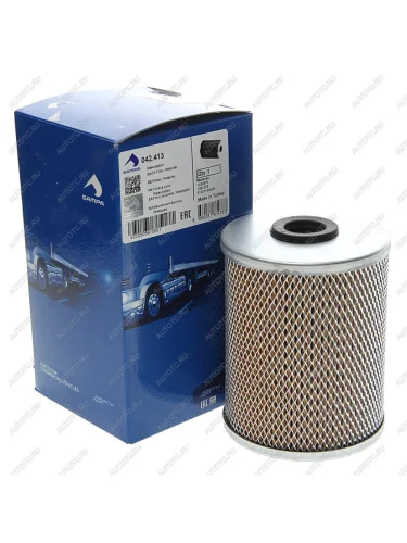 Фильтр масляный КПП SCANIA ретардера (h=107мм,d=84мм) SAMPA SAMPA 042.413