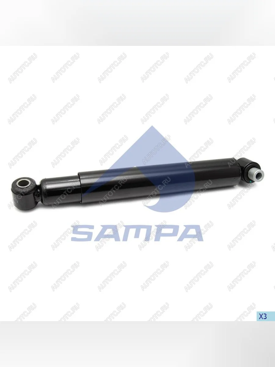 Амортизатор SCANIA задний (477802 16x100 20x50 OO) SAMPA SAMPA 043.070-01  в Самаре Самарской области