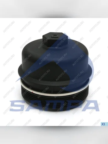 Крышка SCANIA P,G,R,T series фильтра масляного SAMPA SAMPA 044.113