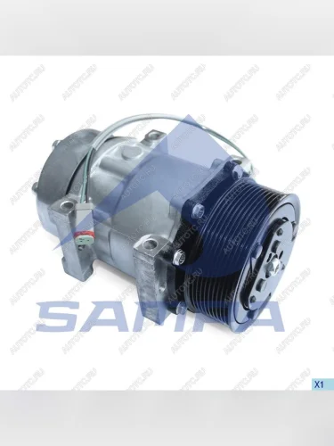 Компрессор SCANIA кондиционера SAMPA SAMPA 044.424