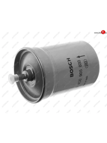 Фильтр топливный ГАЗ-3110i,3302i ЕВРО-3 тонкой очистки (дв.ЗМЗ-406,CHRYSLER 2.4) (хомут) BOSCH BOSCH 0450905030