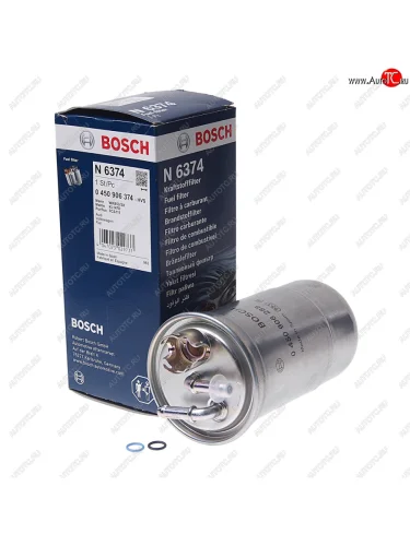 Фильтр топливный VW AUDI A4 (00-08) SKODA (1.9/2.0 TDI) FIAT Punto (94-99) (1.7 TD) BOSCH BOSCH 0450906374 BOSCH 0450906374