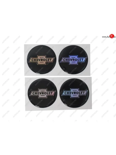 Эмблема диска колесного CHEVROLET (6см) комплект 4шт. AUTOSTICKERS 04684041728