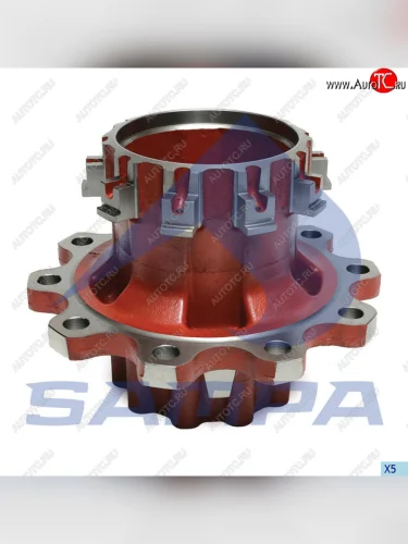 Ступица DAF 75CF,85CF,95XF задняя (без подшипника) SAMPA SAMPA 050.2981