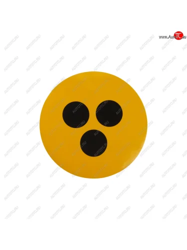 Наклейка-знак виниловая Глухой водитель d=16см AUTOSTICKERS AUTOSTICKERS 05071046051