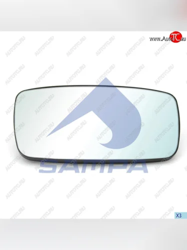 Элемент зеркальный DAF XF105 основной с подогревом левыйправый SAMPA SAMPA 051.129