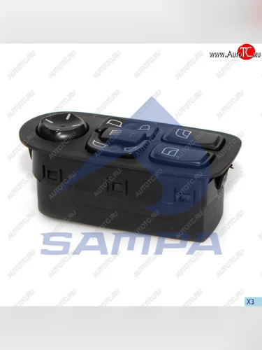 Блок управления DAF CF,XF стеклоподъемниками SAMPA SAMPA 051.193
