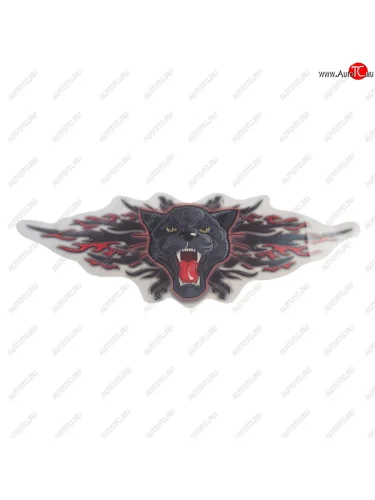 Наклейка виниловая вырезанная Брызги Пантера (пламя) 7х24см полноцветная AUTOSTICKERS AUTOSTICKERS 061313