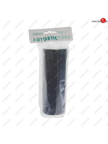 Наклейка-светофильтр на ветровое стекло 16х220см черный фон AUTOSTICKERS AUTOSTICKERS 06588060521