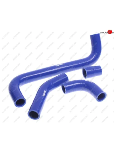 Патрубок ВАЗ-2105 радиатора (алюминиевый) силикон комплект 4шт. Profi CS-20 CS-20 06898