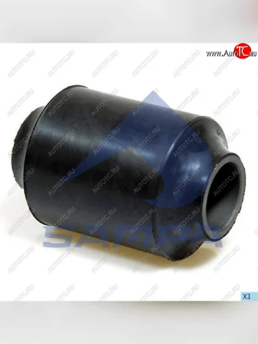 Сайлентблок BPW полурессоры (40х85х130) металл-резина-металл SAMPA SAMPA 070.061