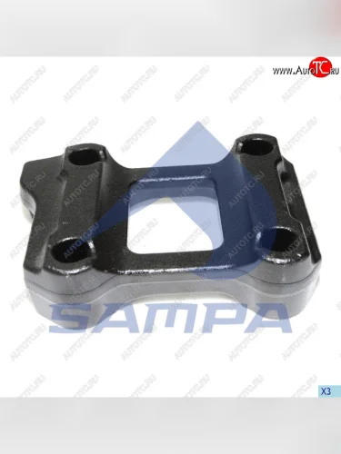 Кронштейн BPW крепления рессоры правой (без пальца) SAMPA SAMPA 070.327