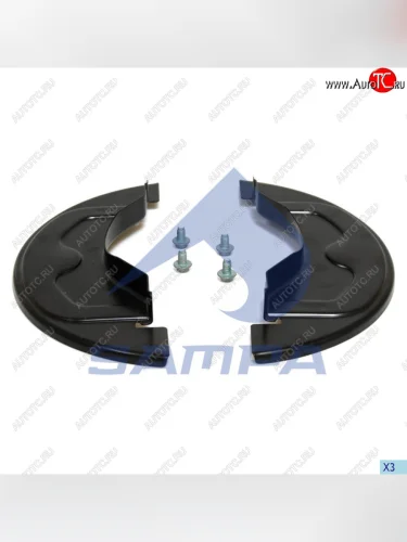 Щиток BPW барабана тормозного пылезащитный (комплект на сторону) SAMPA SAMPA 070.605