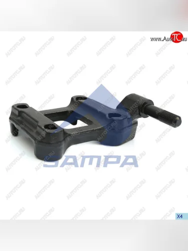 Кронштейн BPW крепления рессоры правой с креплением под амортизатор SAMPA SAMPA 071.034