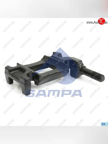 Кронштейн BPW крепления рессоры правой с креплением под амортизатор SAMPA SAMPA 071.036