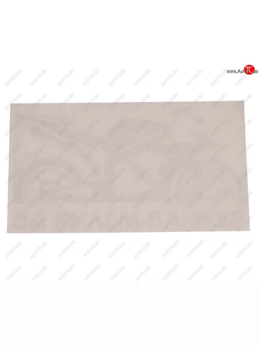 Наклейка виниловая вырезанная За рулем Biker 9х17см белая AUTOSTICKERS AUTOSTICKERS 07235
